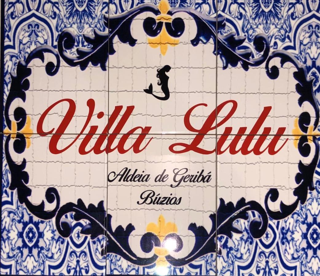 Villa Lulu Geriba Armacao dos Buzios Экстерьер фото